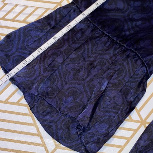 Marc by Marc Jacobs navy and black blouse M - Picture 11 of 13